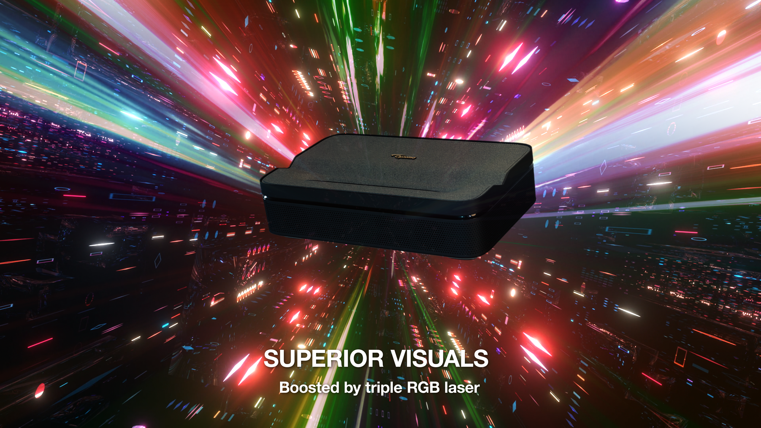 Тройной RGB-лазер