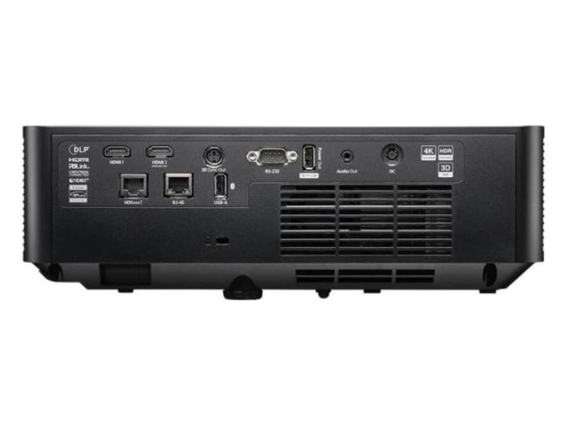 Разъёмы проектора Optoma ZU600UST-B: HDMI, HDBaseT, RJ45, RS-232