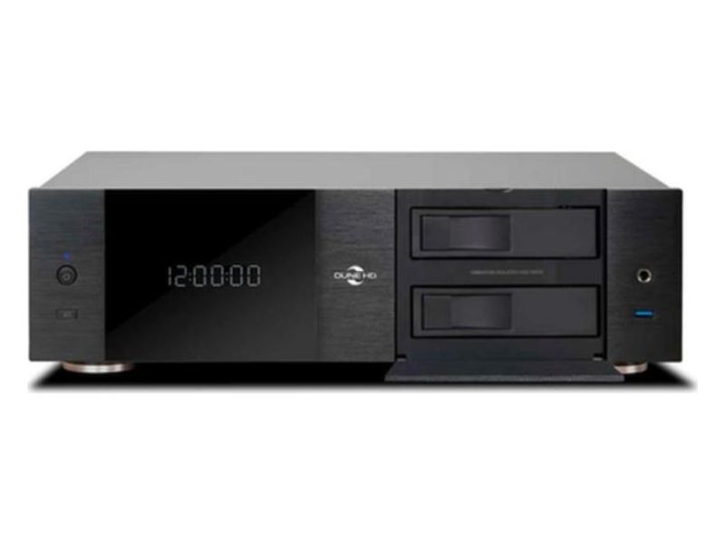 DUNE HD Ultra 8K с открытыми отсеками для жёстких дисков