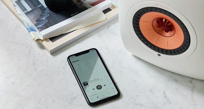 Стереопара акустической системы KEF LS50 Wireless II Черный металл