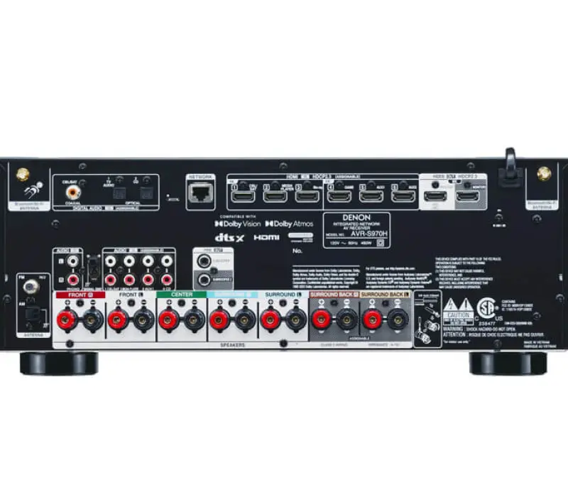 DENON AV-ресивер AVR-S970H ЧЕРНЫЙ, Kinodrive.kz &mdash; фото 2