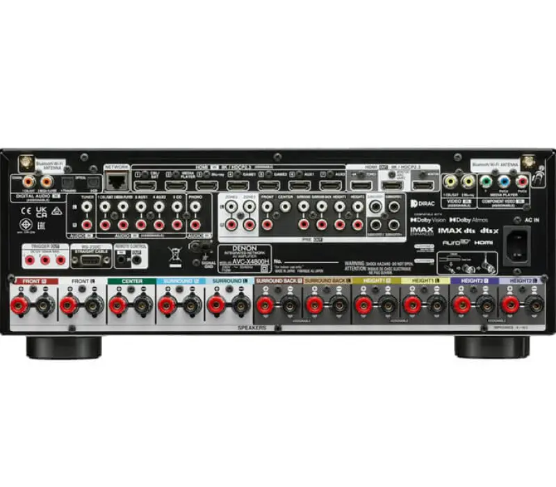 DENON AV-усилитель AVC-X4800H ЧЕРНЫЙ, Kinodrive.kz &mdash; фото 5