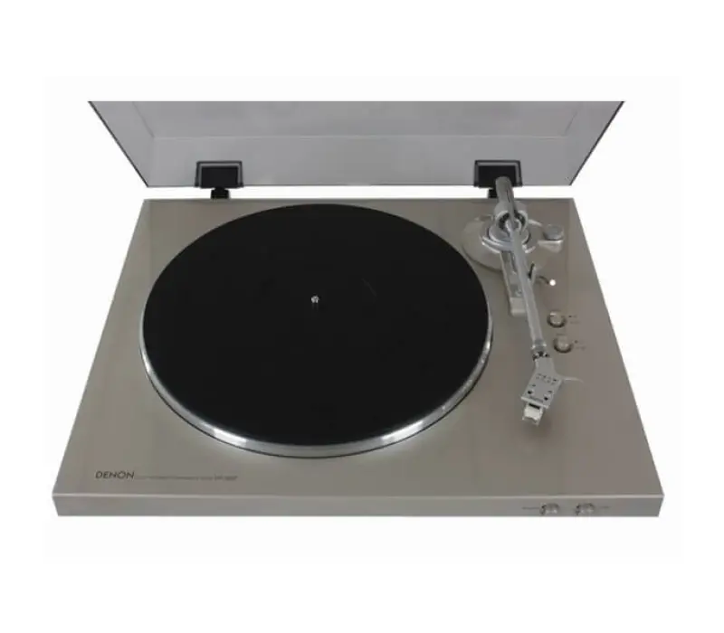 DENON Проигрыватель винила DP-300F СЕРЕБРО, Kinodrive.kz &mdash; фото 2