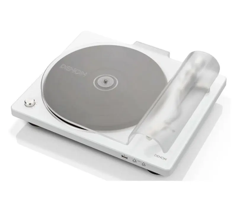 DENON Проигрыватель винила DP-450USB БЕЛЫЙ, Kinodrive.kz &mdash; фото 2