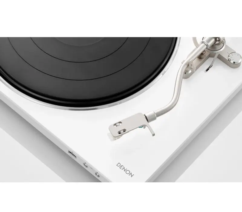 DENON Проигрыватель винила DP-450USB БЕЛЫЙ, Kinodrive.kz &mdash; фото 3