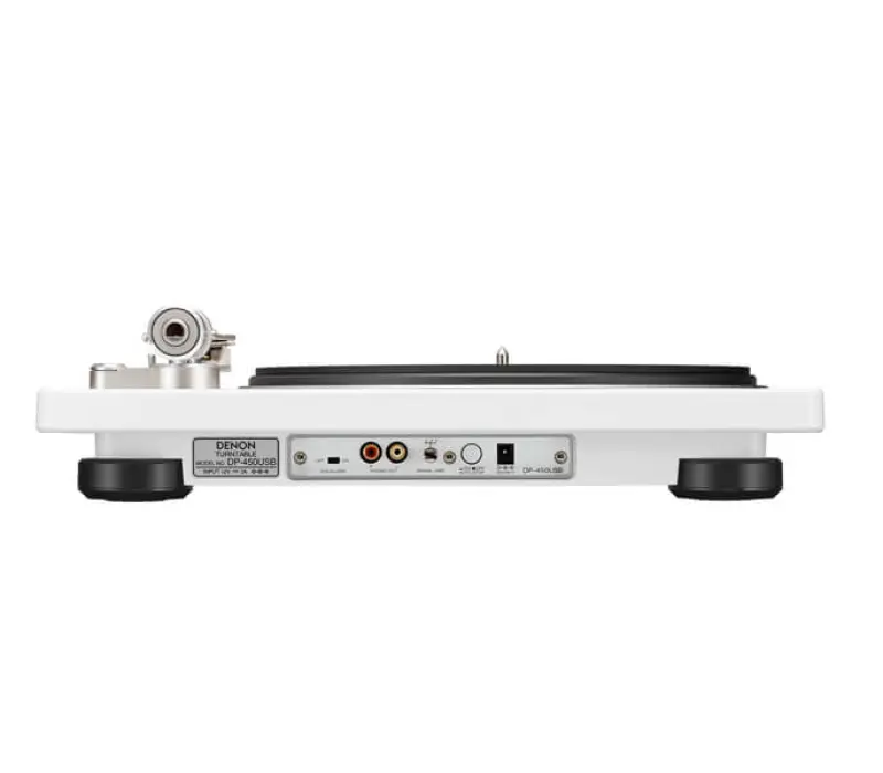 DENON Проигрыватель винила DP-450USB БЕЛЫЙ, Kinodrive.kz &mdash; фото 5