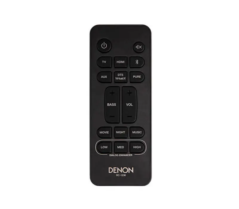 DENON Саундбар DHT-S216 ЧЕРНЫЙ, Kinodrive.kz &mdash; фото 3