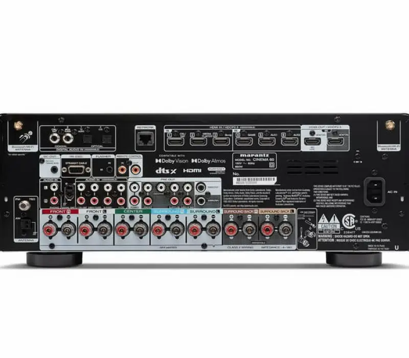 MARANTZ AV-Усилитель CINEMA60 ЧЕРНЫЙ, Kinodrive.kz &mdash; фото 3