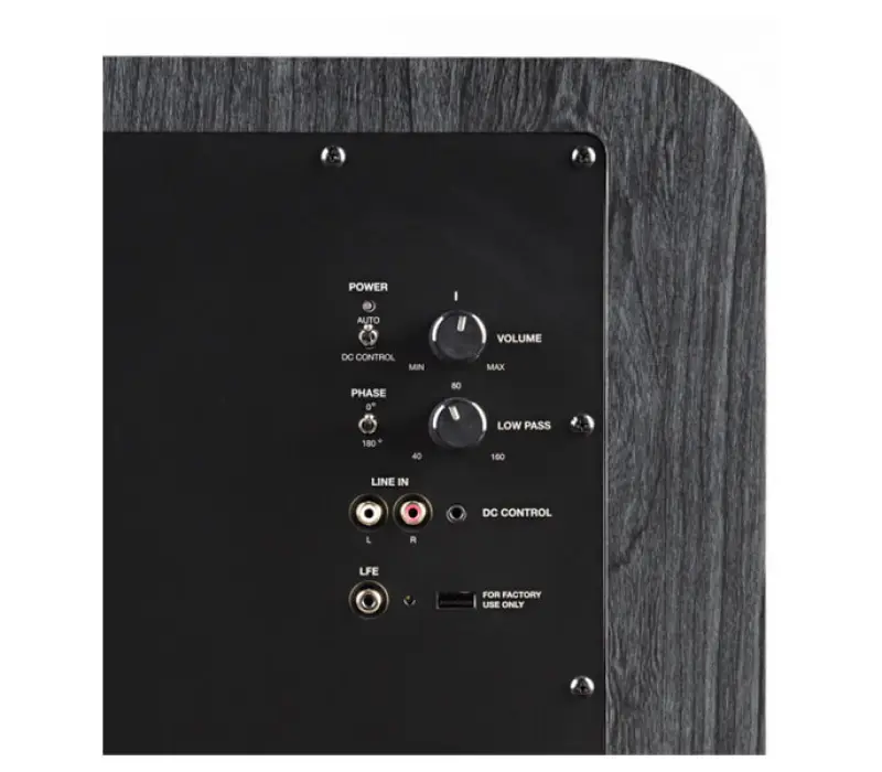 POLK AUDIO Сабвуфер HTS SUB 12 ЧЕРНЫЙ, Kinodrive.kz — фото 8