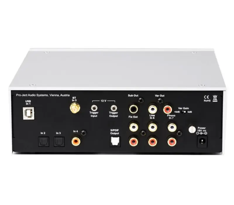 PRO-JECT Предусилитель Pre Box DS2 Цифровой СЕРЕБРО EAN:9120071653095, Kinodrive.kz — фото 2