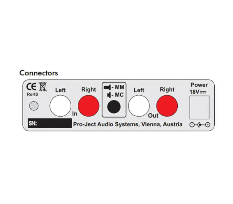 PRO-JECT Фонокорректор Phono Box DC ЧЕРНЫЙ EAN:9120035827210, Kinodrive.kz — фото 3