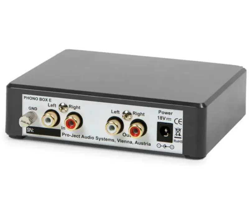 PRO-JECT Фонокорректор Phono Box E ЧЕРНЫЙ EAN:9120050436350, Kinodrive.kz — фото 2
