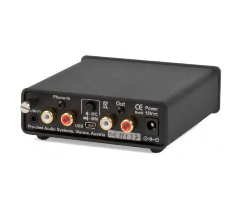 PRO-JECT Фонокорректор Phono Box USB V DC ЧЕРНЫЙ EAN:9120035828491, Kinodrive.kz &mdash; фото 2