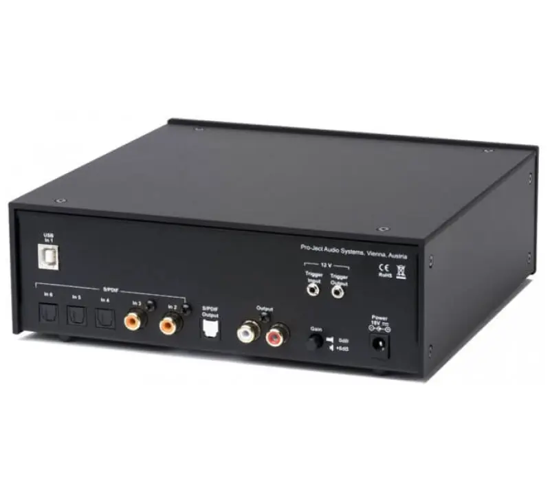 PRO-JECT ЦАП DAC Box DS2 Ultra ЧЕРНЫЙ ЭВКАЛИПТ EAN:9120071652418, Kinodrive.kz &mdash; фото 3