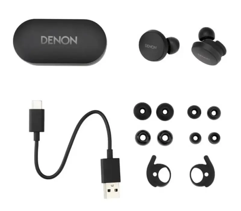 DENON Наушники PERL AHC10PLBKEM ЧЕРНЫЙ, Kinodrive.kz &mdash; фото 4