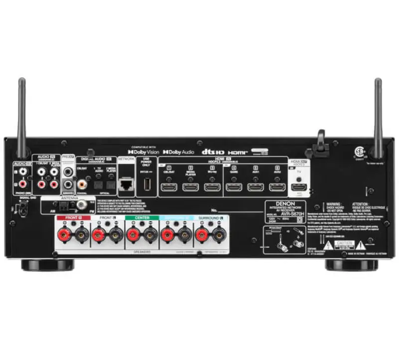 DENON AV-ресивер AVRS670H Черный, Kinodrive.kz &mdash; фото 3