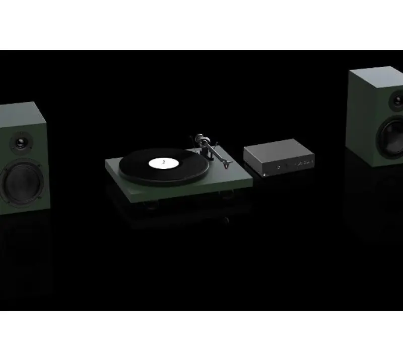 PRO-JECT Проигрыватель пластинок Debut EVO Colourful Audio System ЗЕЛЕНЫЙ, Kinodrive.kz &mdash; фото 3