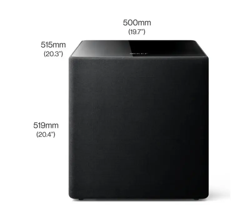 KEF Громкоговоритель Kube15 MIE ЧЕРНЫЙ EAN:637203050190, Kinodrive.kz &mdash; фото 4
