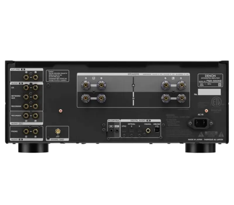DENON Усилитель PMA-3000NE ЧЕРНЫЙ, Kinodrive.kz &mdash; фото 5