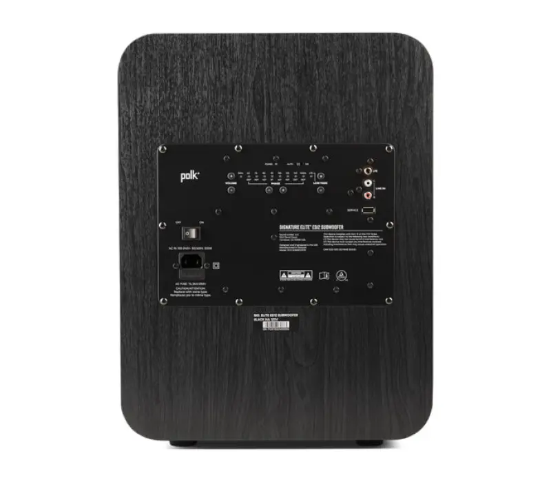 POLK AUDIO Сабвуфер Sig Elite ES12 Sub ЧЕРНЫЙ, Kinodrive.kz &mdash; фото 4