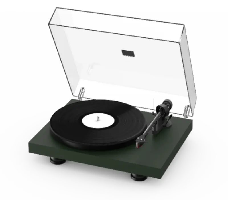 PRO-JECT Проигрыватель пластинок Debut Carbon EVO 2 Pick It MM САТИНОВЫЙ ЗЕЛЕНЫЙ EAN:9120129864978, Kinodrive.kz &mdash; фото 2