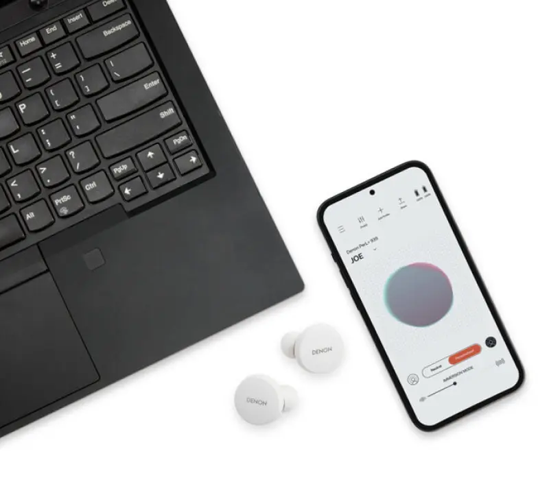 DENON Наушники PERL PRO AHC15PLWTEM БЕЛЫЙ, Kinodrive.kz &mdash; фото 5