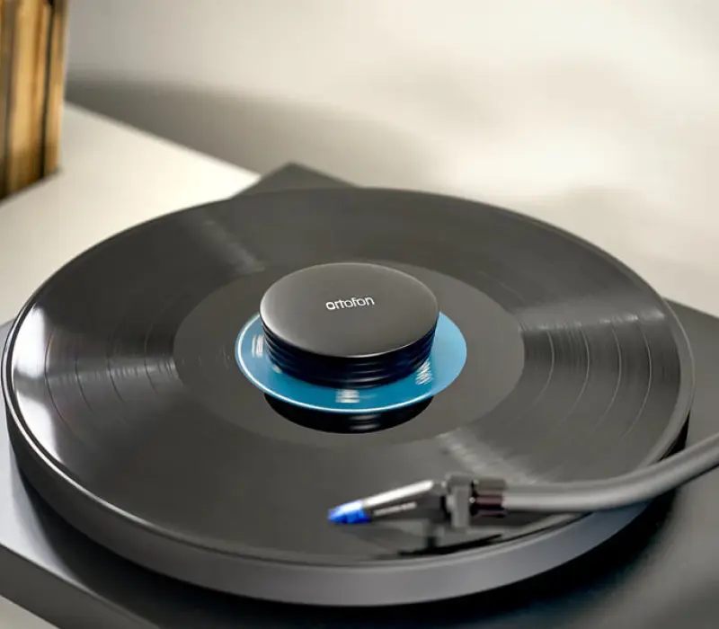 ORTOFON Зажим для пластинки Record stabilizer 240 гр СЕРЕБРО EAN:5705796460650, Kinodrive.kz &mdash; фото 3