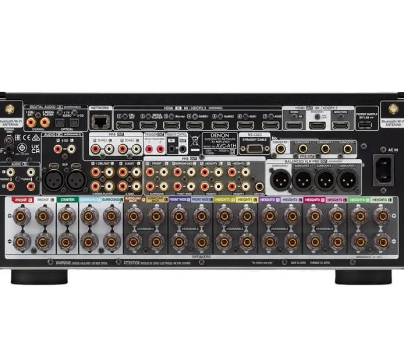DENON AV-усилитель AVCA1HBKE2 ЧЕРНЫЙ, Kinodrive.kz &mdash; фото 2