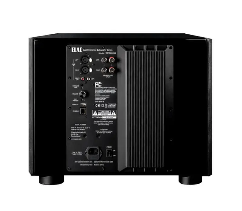 ELAC Сабвуфер VARRO DS1000 ЧЕРНЫЙ EAN:4011822320692, Kinodrive.kz &mdash; фото 4
