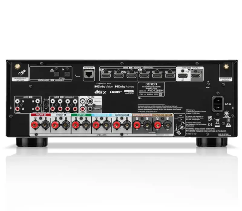 DENON AV-усилитель AVC-X2850H ЧЕРНЫЙ, Kinodrive.kz &mdash; фото 3