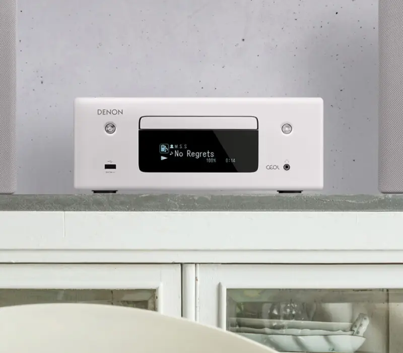 DENON CD-ресивер RCD-N10 БЕЛЫЙ, Kinodrive.kz &mdash; фото 4