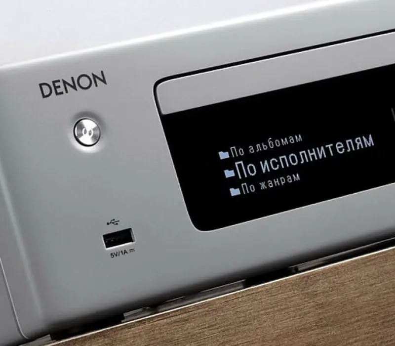 DENON CD-ресивер RCD-N10 СЕРЫЙ, Kinodrive.kz &mdash; фото 4