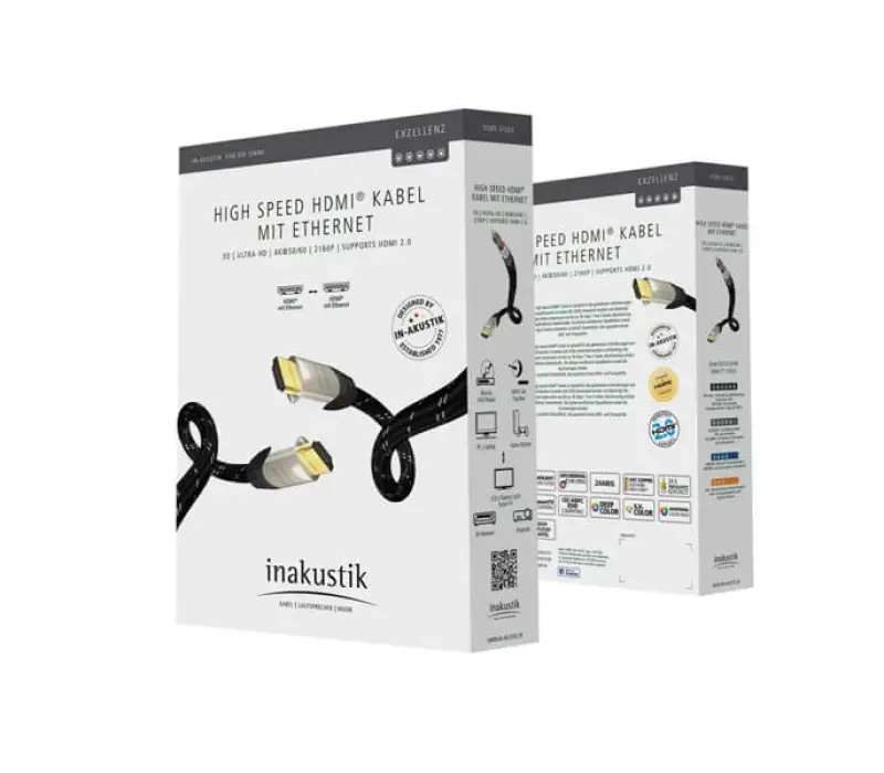 inakustik Кабель HDMI Exzellenz 1.5m EAN:4001985513895, Kinodrive.kz — фото 2