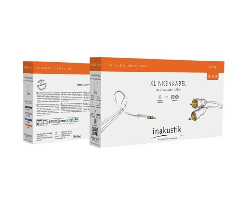 inakustik Кабель MiniJack-2RCA Star 3m EAN:4001985501366, Kinodrive.kz — фото 2