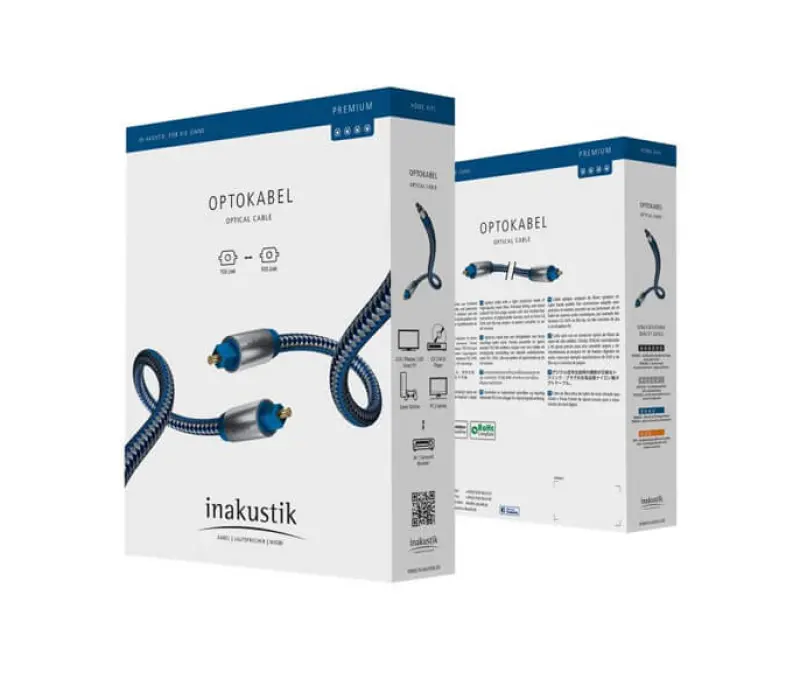 inakustik Кабель OPTO Toslink Premium 1m EAN:4001985507962, Kinodrive.kz — фото 2