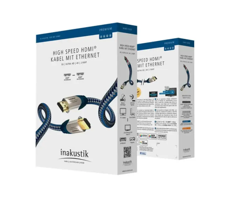 inakustik Кабель Prem II HDMIHDMI 2m EAN:4001985507573, Kinodrive.kz — фото 4
