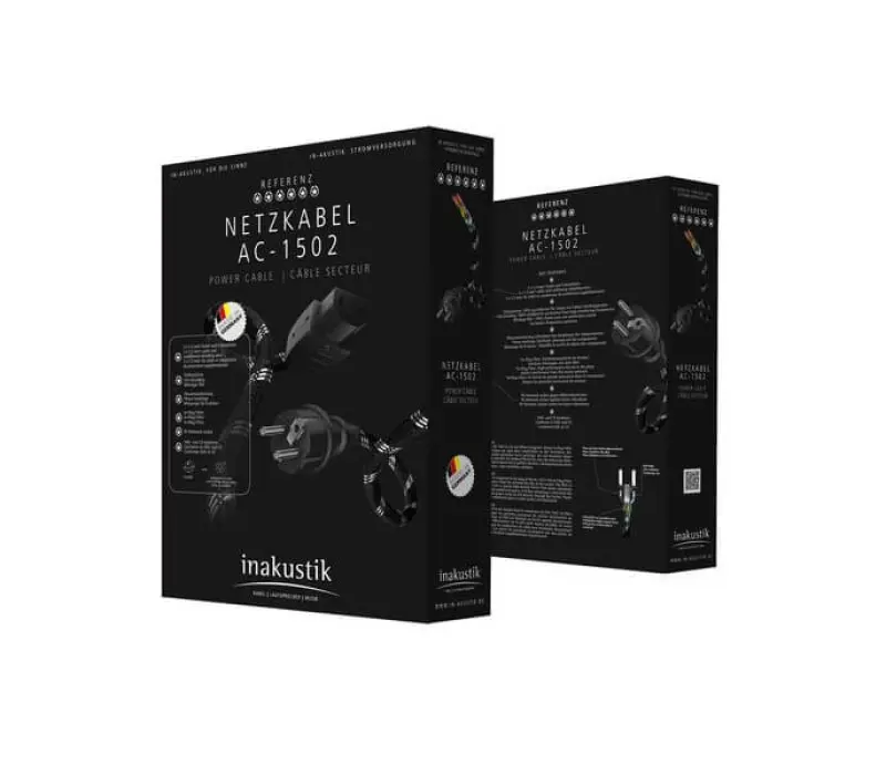 inakustik Кабель Reference Mains Cable AC-1502 Schuko 3 x 1,5 mm² 1,0m EAN:4001985506651, Kinodrive.kz — фото 4