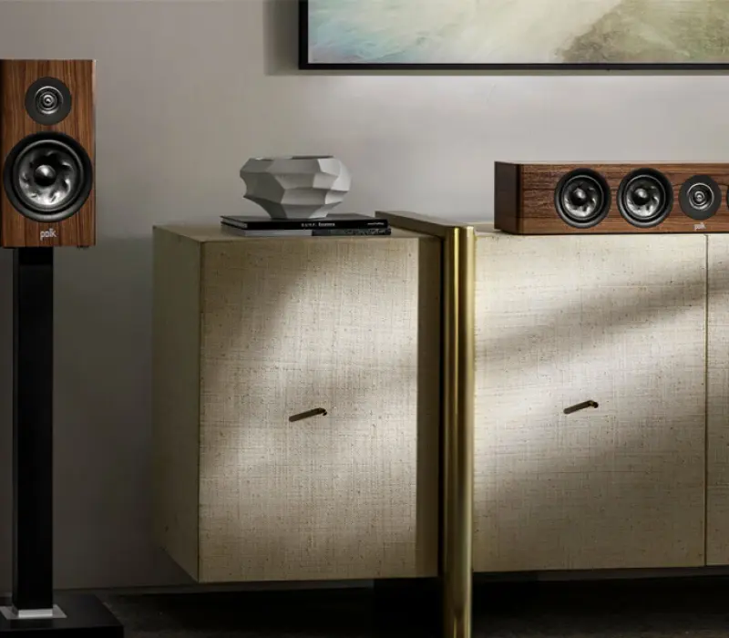 POLK AUDIO Акустическая система Reserve R400c КОРИЧНЕВЫЙ, Kinodrive.kz &mdash; фото 5