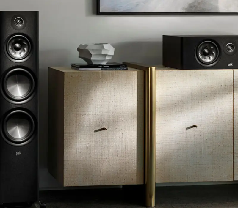POLK AUDIO Акустическая система Reserve R400c ЧЕРНЫЙ, Kinodrive.kz &mdash; фото 3