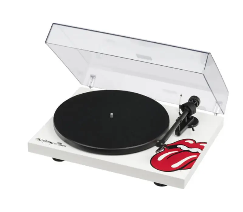 PRO-JECT Проигрыватель пластинок Debut III Rolling Stones OM10 БЕЛЫЙ EAN:9120082380577, Kinodrive.kz &mdash; фото 2