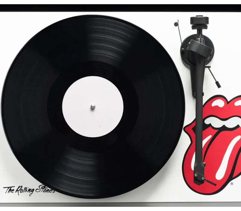 PRO-JECT Проигрыватель пластинок Debut III Rolling Stones OM10 БЕЛЫЙ EAN:9120082380577, Kinodrive.kz &mdash; фото 5