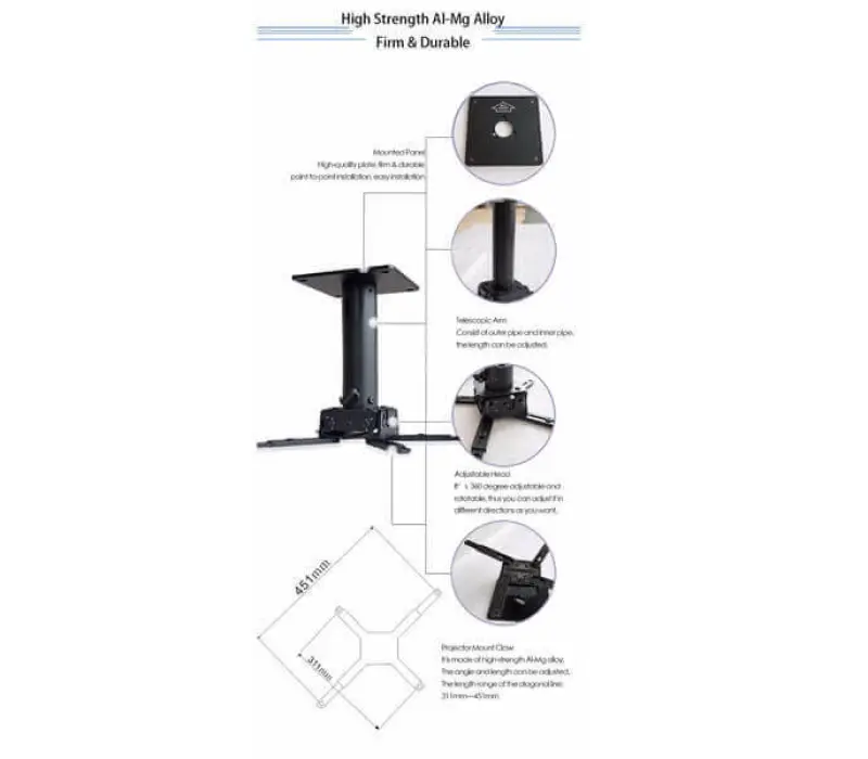 MAXON Крепление для проектора DE35-Short, Kinodrive.kz — фото 3