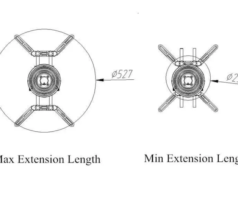 MAXON Крепление для проектора DE50-Long, Kinodrive.kz — фото 3