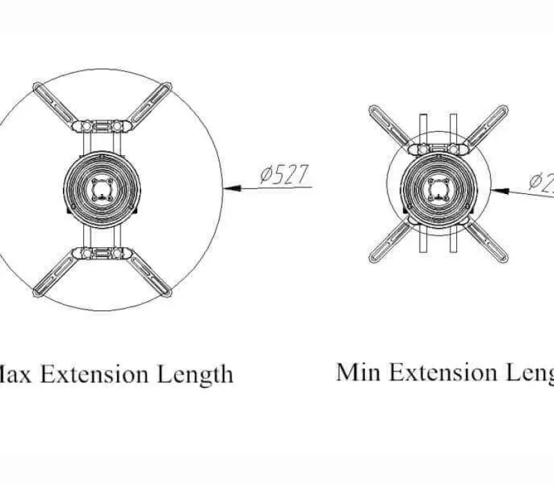 MAXON Крепление для проектора DE50-Short, Kinodrive.kz — фото 2