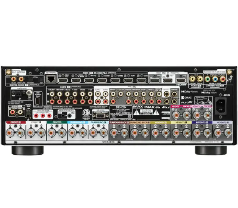 DENON AV-усилитель AVC-X6800H ЧЕРНЫЙ, Kinodrive.kz &mdash; фото 2
