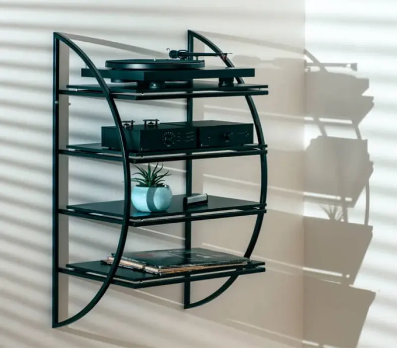 PRO-JECT Полка настенная для проигрывателя Wallmount Rack 5/4 ЧЕРНЫЙ EAN:9120122292235, Kinodrive.kz &mdash; фото 2