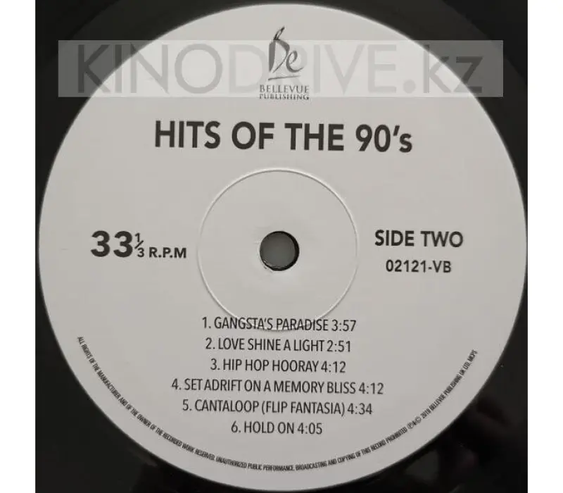 Виниловая пластинка VARIOUS ARTISTS - Hits Of The 90's, Kinodrive.kz — фото 2