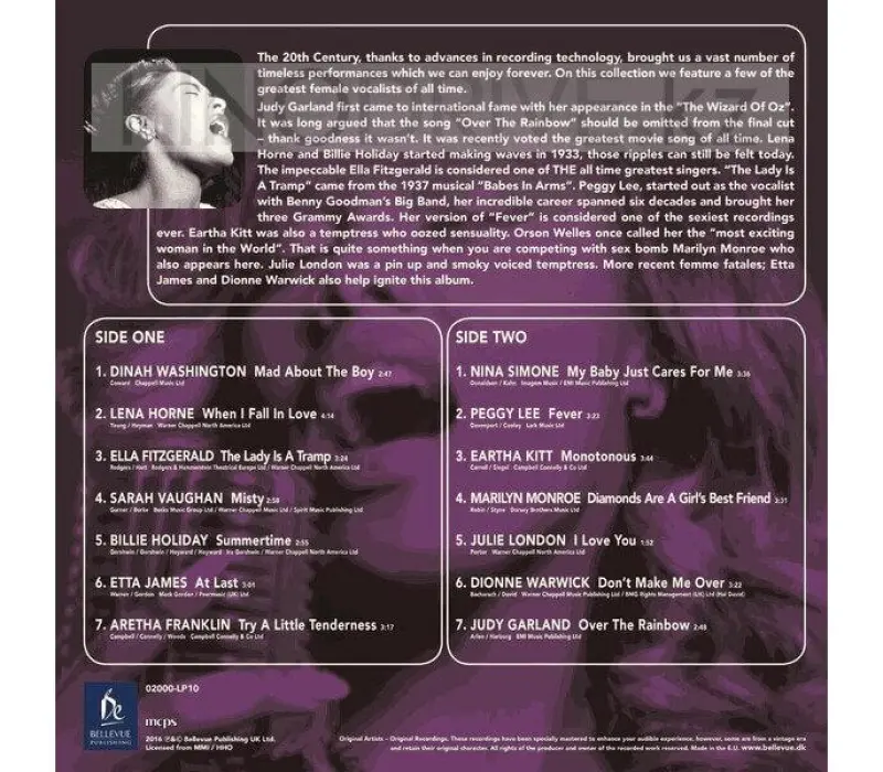 Виниловая пластинка VARIOUS ARTISTS - Ultimate Divas, Kinodrive.kz — фото 2