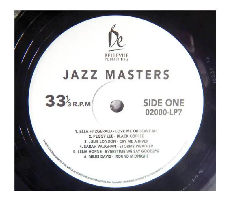 Виниловая пластинка VARIOUS ARTISTS - Jazz Masters, Kinodrive.kz — фото 4