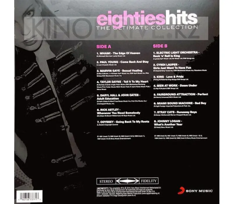 Виниловая пластинка VARIOUS ARTISTS - Eighties Hits (The Ultimate Collection), Kinodrive.kz — фото 2